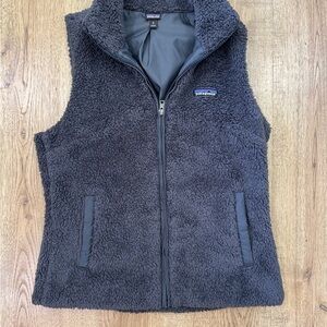 Patagonia Charcoal Sherpa Vest